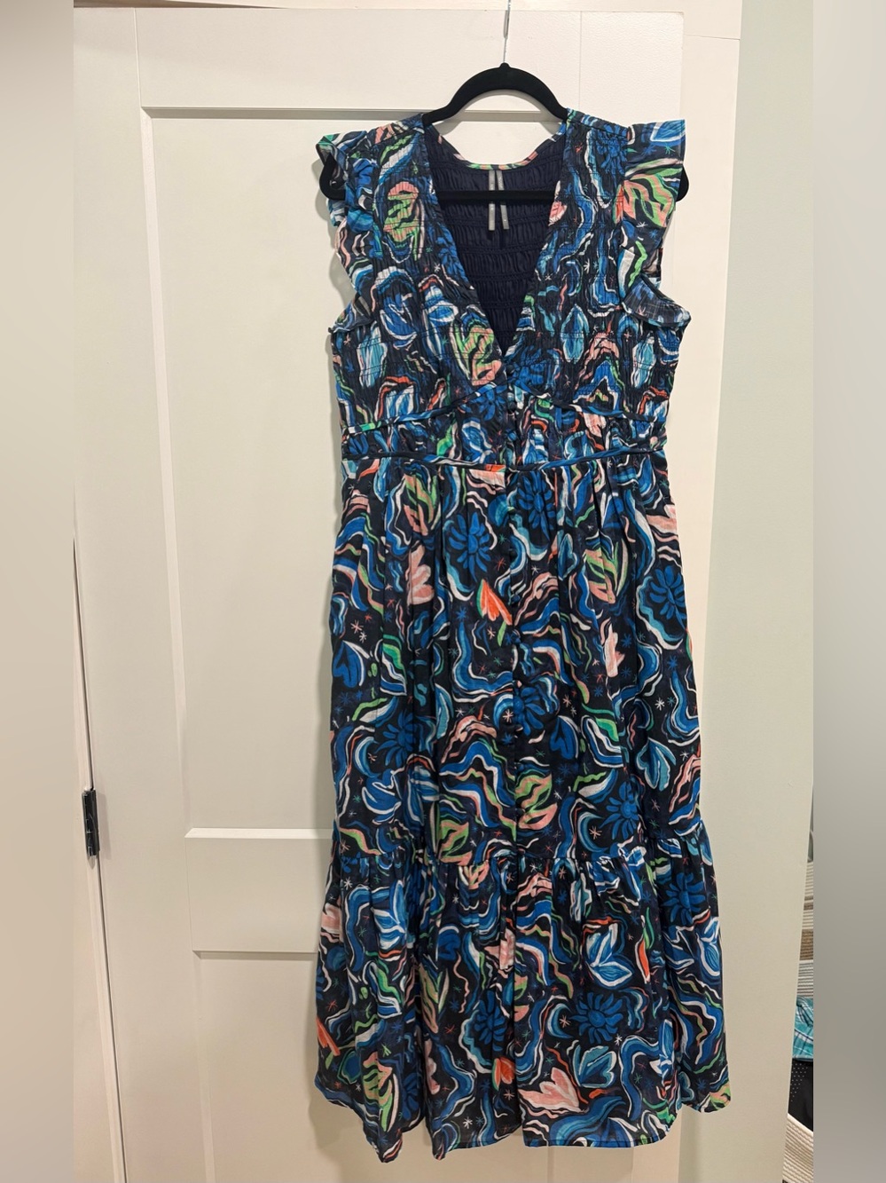Anthropologie peregrine midi dress M